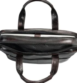 2 compartment Laptop briefcase van Gogh