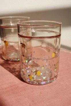 2 PACK GLITTER CUPS