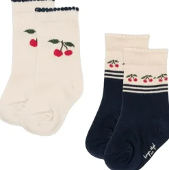 2 PACK JAQUARD SOCKS