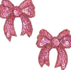 2 PACK SEQUIN BOW HAIR CLIP