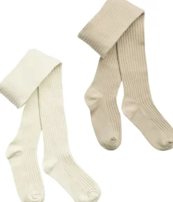 2 par Indy rib strømpebukser