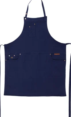 5 Pocket Comfort Fit Apron Dark Blue