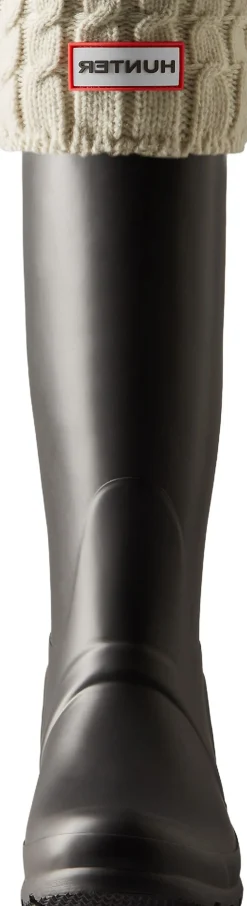 6 STITCH CABLE TALL BOOT SOCK