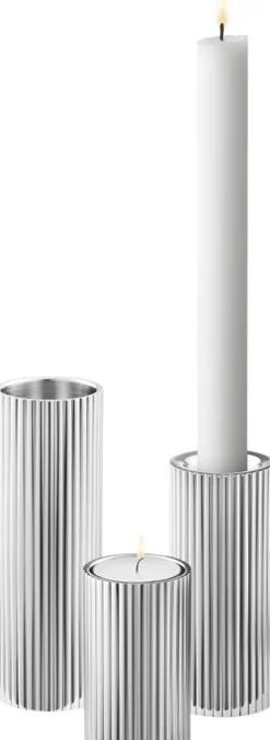 3 stk. Bernadotte lysestager