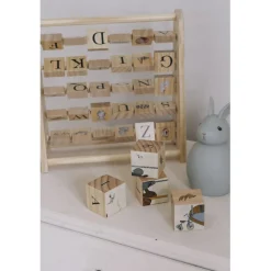 ABC WOODEN BLOCK FRAME
