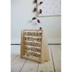 ABC WOODEN BLOCK FRAME