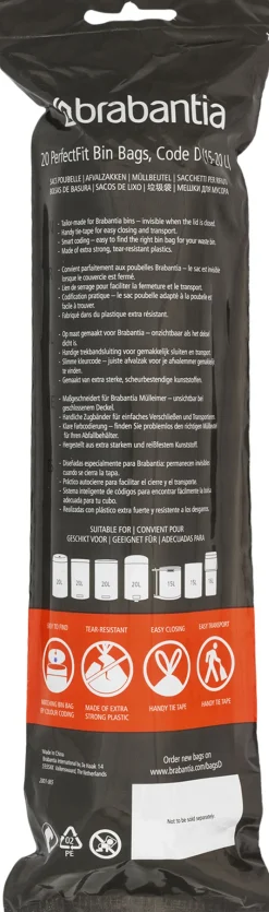 Affaldspose 15 ltr. 20 stk.