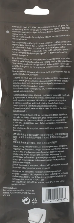 Affaldspose S. 6 ltr. Bio