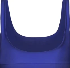 Agung sporty bikini top - Cartel Blue