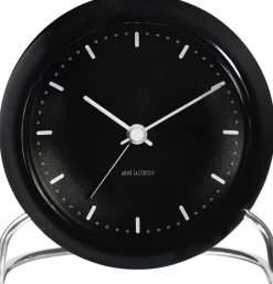 AJ City Hall bordur sort/sort, Ø 11 cm, alarm