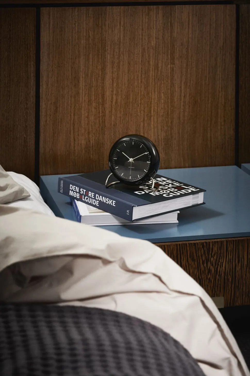 AJ City Hall bordur sort/sort, Ø 11 cm, alarm