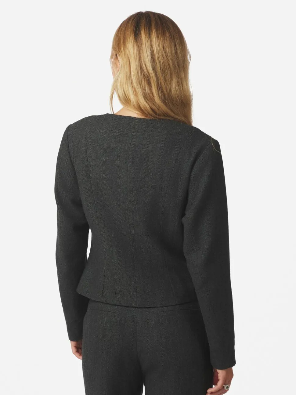 Amanda Herringbone Jacket