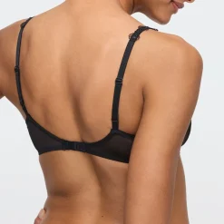 Annaelle balconette bh med lodret søm