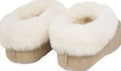 API - DOUBLE FACED SHEARLING HIGH SLIPPERS