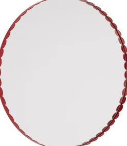Arcs Mirror-Round-Red