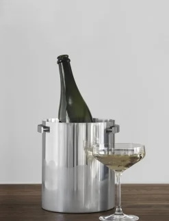 Arne Jacobsen champagne køler steel