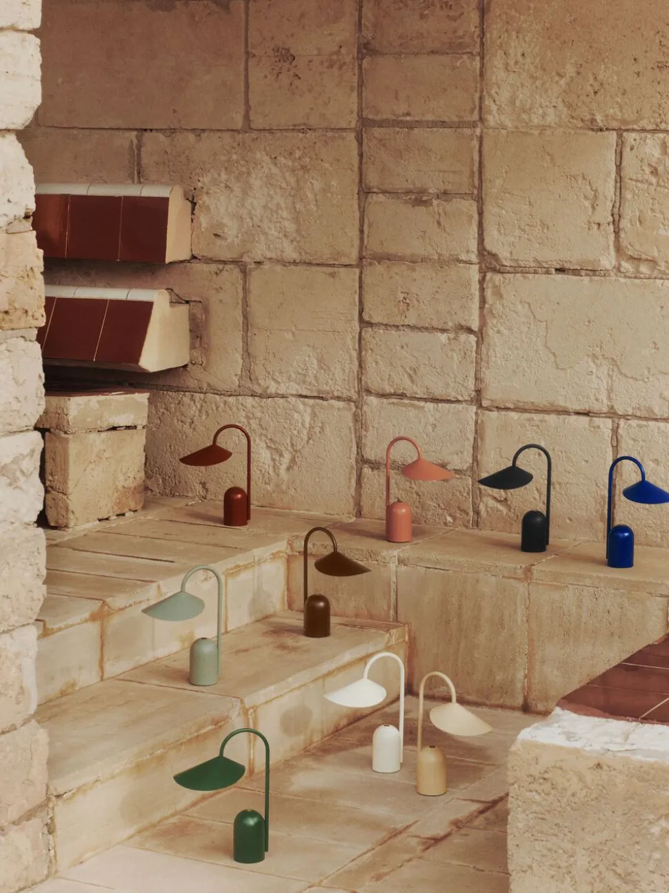 Arum Portable Lamp - Dark Chocolate