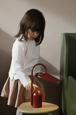 Arum Portable Lamp - Oxide Red