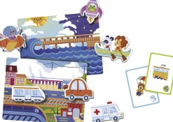 Auzou - Magnetisk legesæt - Transportmidler