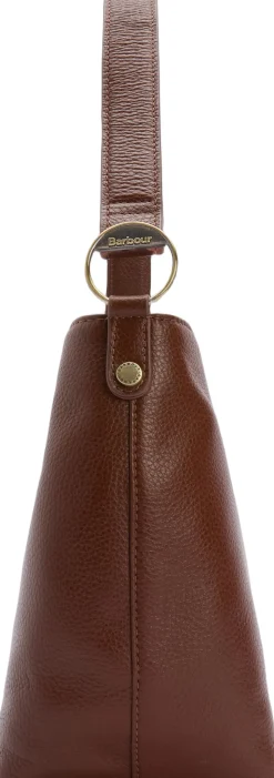 Barbour Cedar Leather Bucket Bag