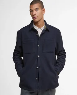 Barbour Marlow Tailored Wool Blend Overshirt