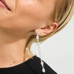 BASIL øreringe sølvbelagt