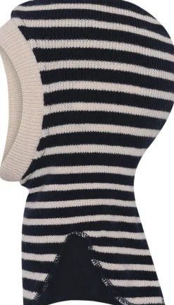Bergen striped balaclava