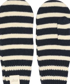 Bergen striped mittens