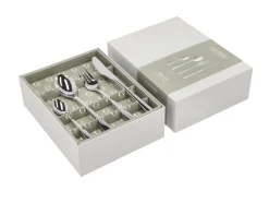 Bestiksæt Steel Line 16 dele Blankt stål