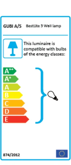 Bestlite BL5 væglampe