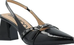 BIAMARALYN Buckle Slingback Faux Leather