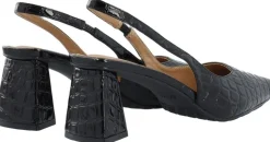 BIAMARALYN Slingback Croco Patent