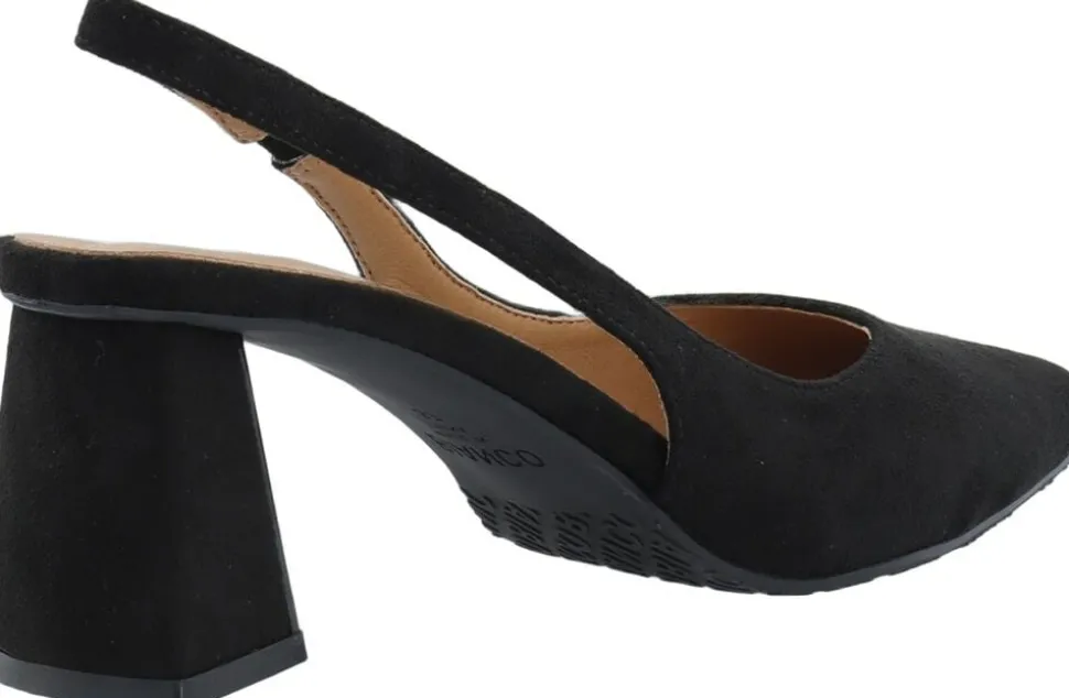 BIAMARALYN Slingback Faux Suede