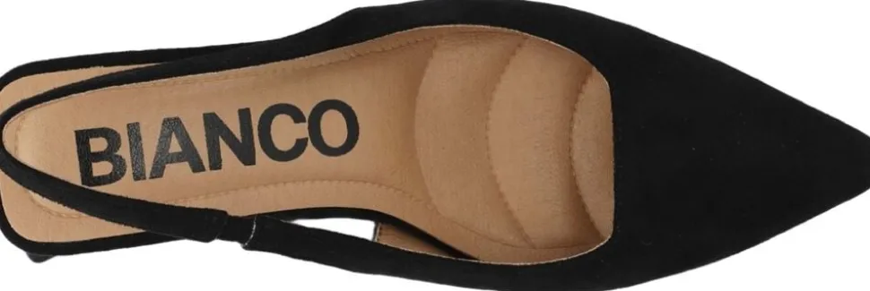 BIAMARALYN Slingback Faux Suede