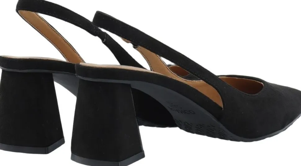 BIAMARALYN Slingback Faux Suede