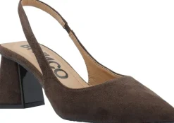 BIAMARALYN Slingback Faux Suede