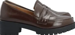 BIAPEARL Simple Penny Loafer Faux Leather