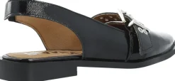 BIAVICTORIA Single Buckle Slingback Leather