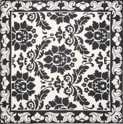 Bicolour printed scarf