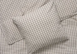 Bæk&Bølge Sengetøj grå/birk 140x220 cm DK