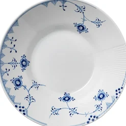 Blå Elements 25 cm. dyb tallerken
