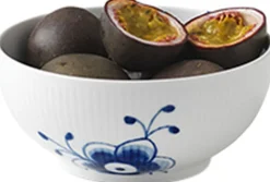 Blå Mega Riflet 73 cl. skål