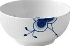 Blå Mega Riflet 47 cl. skål