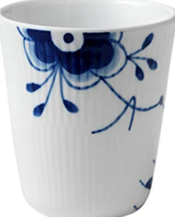 Blå Mega Riflet 29 cl. termokop