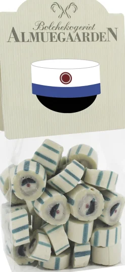 Blå Student bolcher med smag af brombær