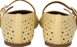 Blød ballerina med dekorativt hulmø