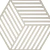 Bordskåner Warm Grey Hexagon