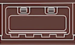 BOX, LARGE, BORDEAUX