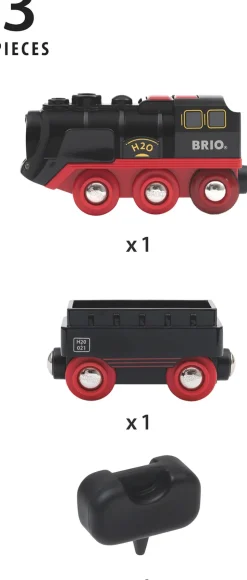 Brio batteridrevet damptog