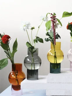 BUBBLE TUBE, LARGE, AMBER/ROSE, 90270A